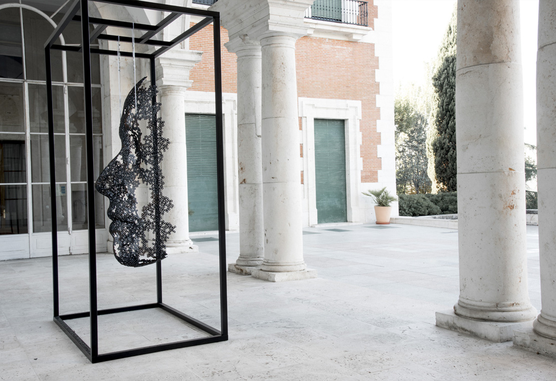 escultura contemporánea artista Martí Moreno silencio